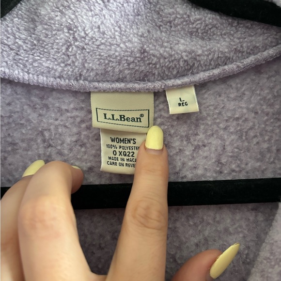 L.L Bean zip sweater - Picture 3 of 3